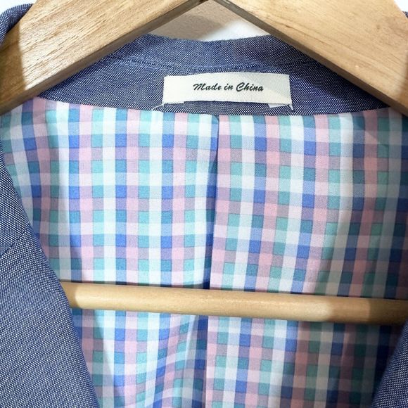 Southern Pines XL Blue Sport Coat Two Button Jacket 100% Cotton Easter Men’s - Picture 7 of 16